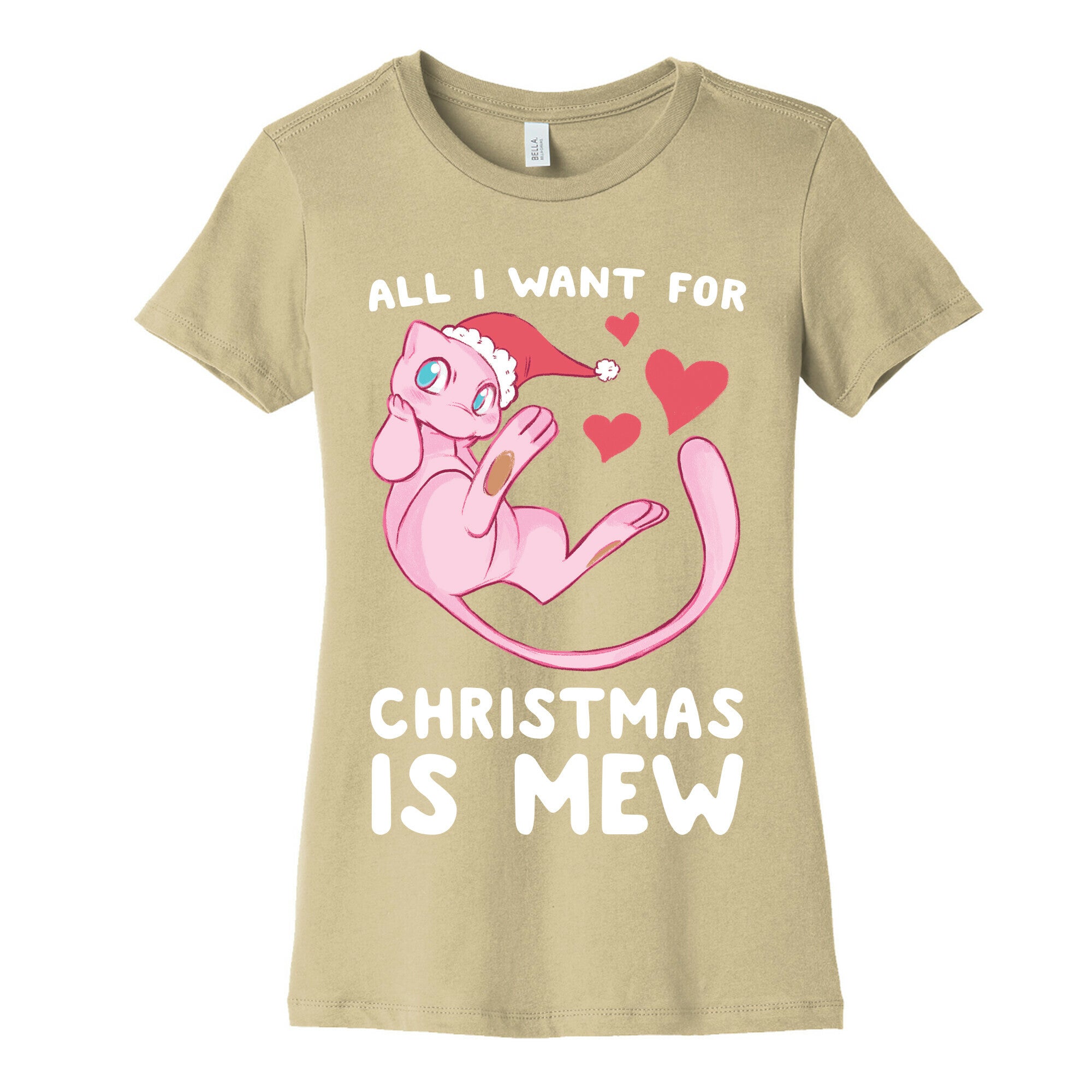 All I Want for Christmas is Mew Women's Cotton Tee